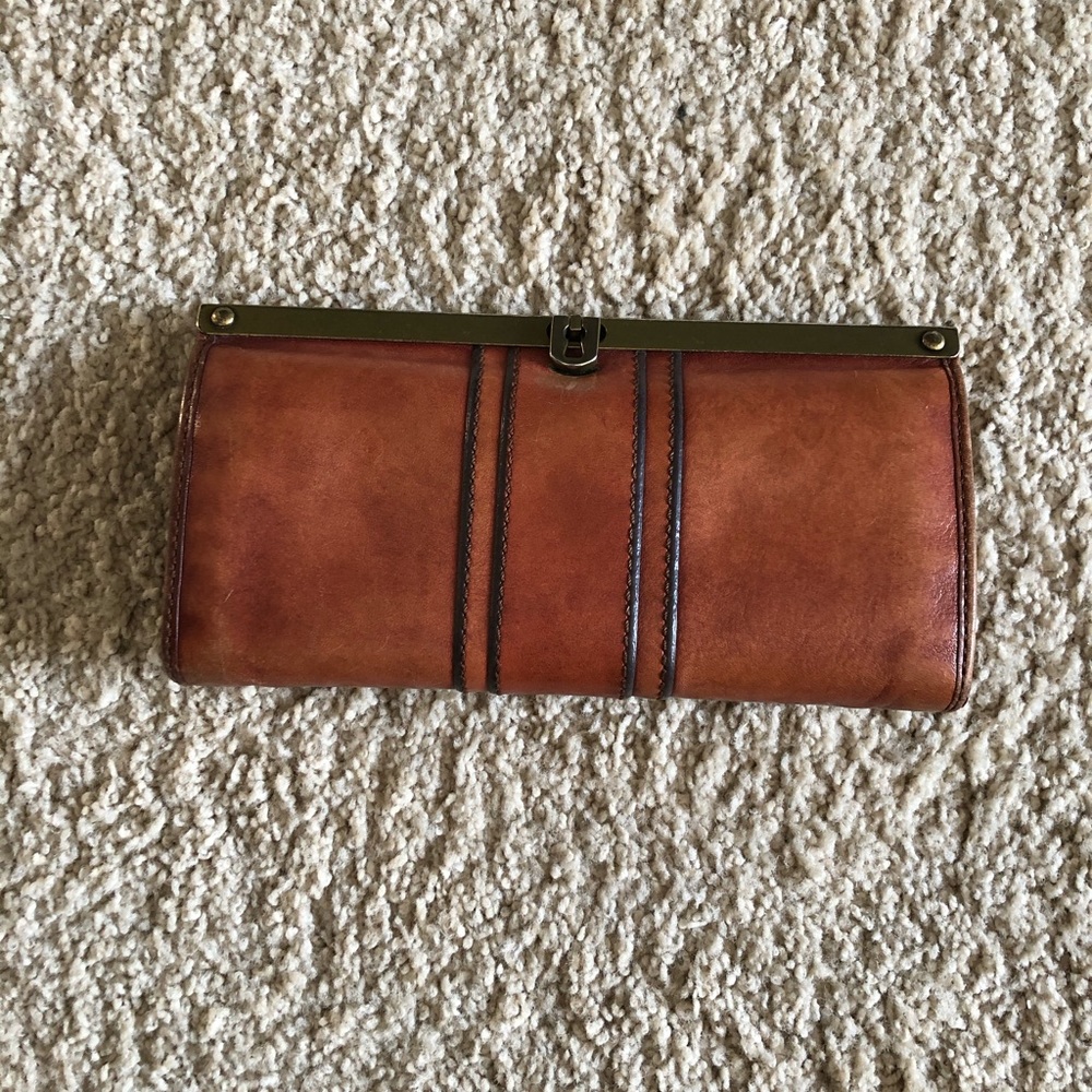Fossil leather wallet